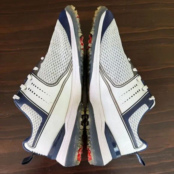 `Size 12 - Sqairz Speed Mesh Men's Golf Shoes - Blue & White- - Picture 6 of 12